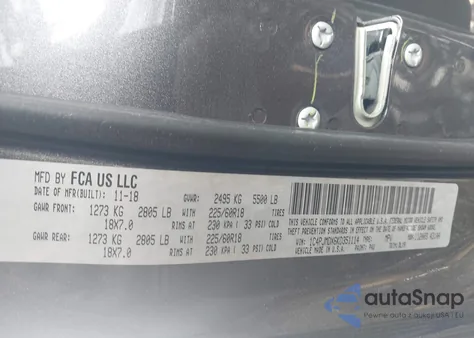 2019 Jeep Cherokee Limited 4X4 from USA, damaged, VIN 1C4PJMDX6KD351114